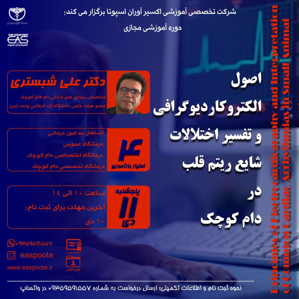 الکتروکاردیوگرافی یکی از راه های مهم تشخیص اختلالات ریتم قلب می باشد.